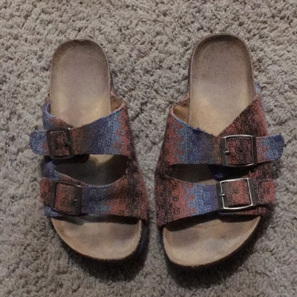 Ladies buckle sandals Size 8